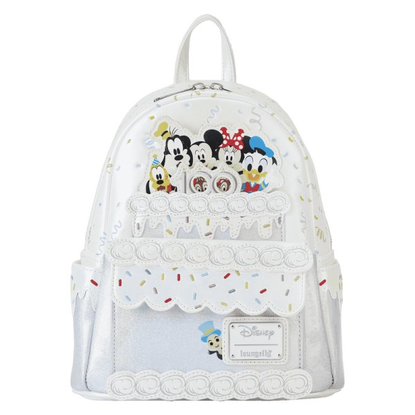 MINI RUGZAK Disney100 Jubileumfeesttaart - DISNEY LOUNGEFLY