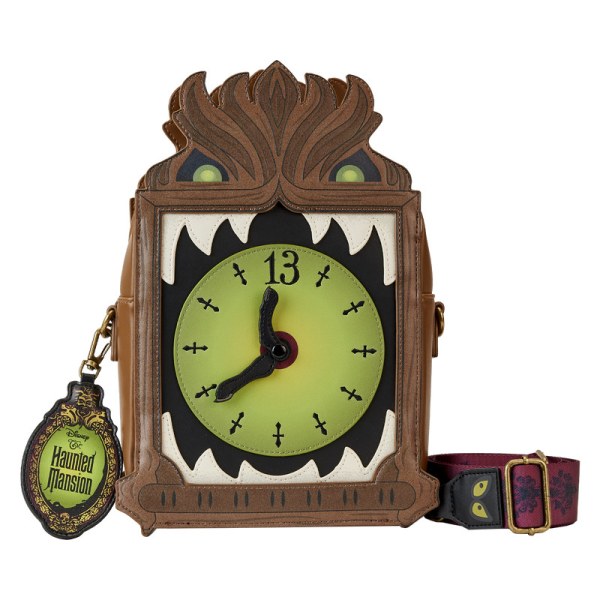 SCHOUDEDTASSEN Haunted Mansion Grootvaderklok - DISNEY LOUNGEFLY
