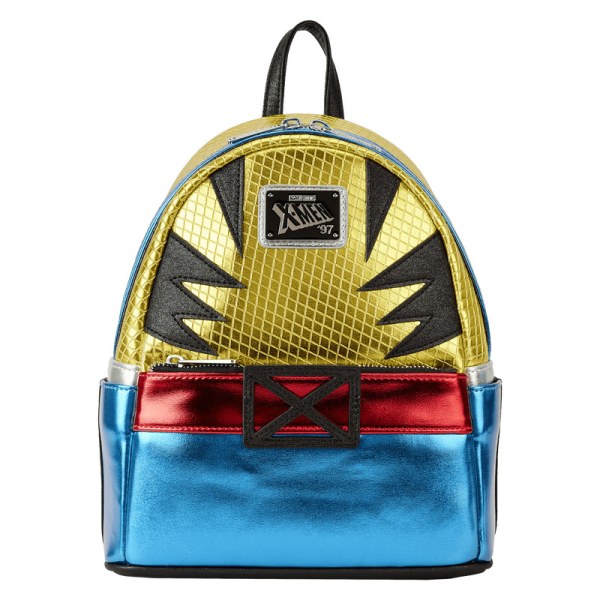 MINI BACKPACK Marvel Metallic X-Men Wolverine - MARVEL LOUNGEFLY