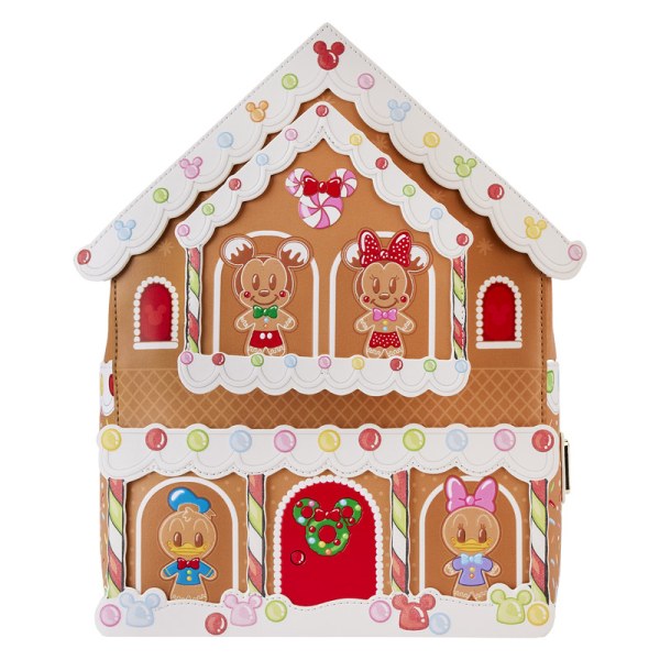 MINI RUGZAK Mickey en Vrienden Peperkoekhuis - DISNEY LOUNGEFLY