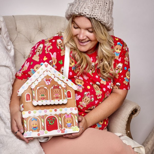 MINI RUGZAK Mickey en Vrienden Peperkoekhuis - DISNEY LOUNGEFLY