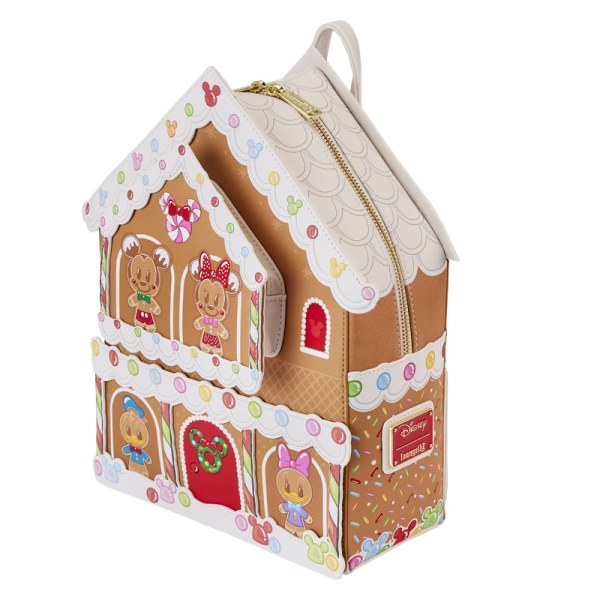 MINI RUGZAK Mickey en Vrienden Peperkoekhuis - DISNEY LOUNGEFLY
