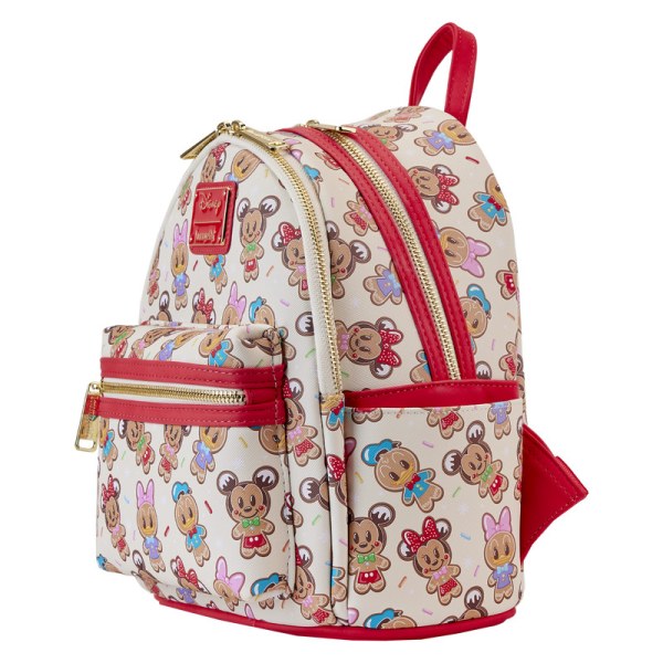MINI RUGZAK Mickey en zijn peperkoekvriendjes met haarband - DISNEY LOUNGEFLY