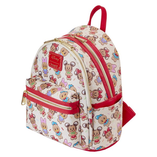 MINI RUGZAK Mickey en zijn peperkoekvriendjes met haarband - DISNEY LOUNGEFLY