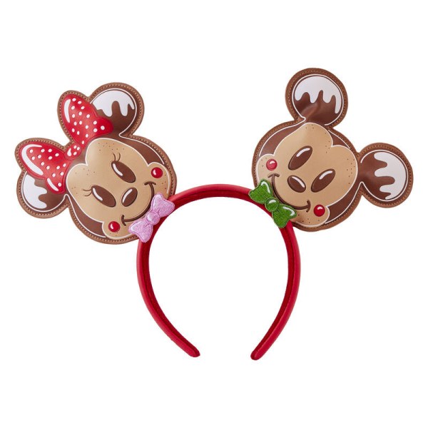 MINI RUGZAK Mickey en zijn peperkoekvriendjes met haarband - DISNEY LOUNGEFLY