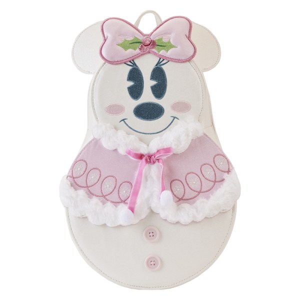 MINI RUGZAK Mickey en Minnie Sneeuwman - DISNEY LOUNGEFLY