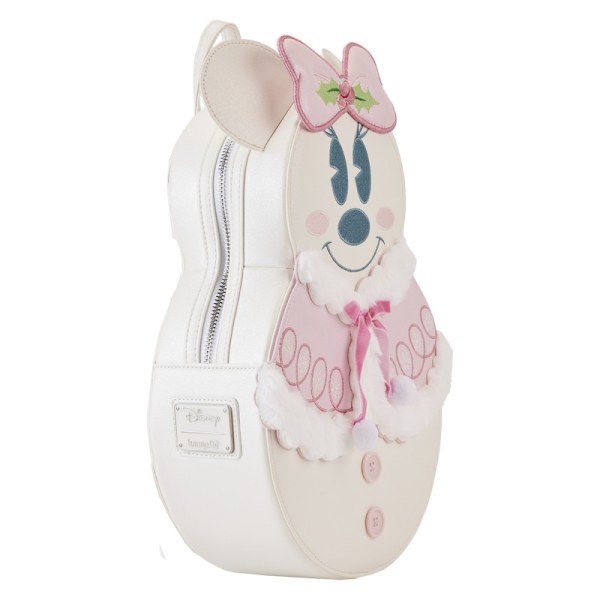 MINI RUGZAK Mickey en Minnie Sneeuwman - DISNEY LOUNGEFLY
