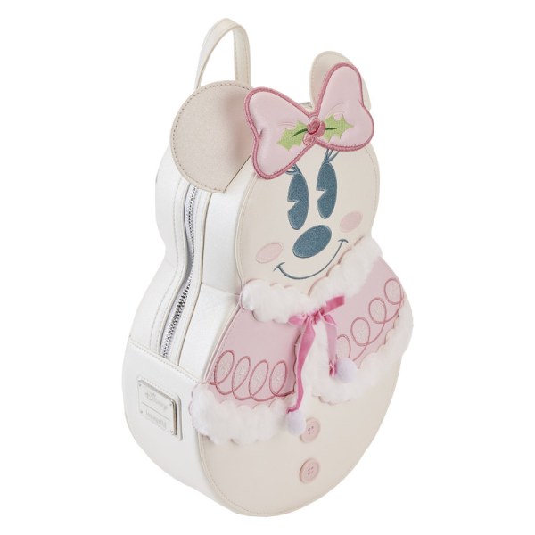 MINI RUGZAK Mickey en Minnie Sneeuwman - DISNEY LOUNGEFLY