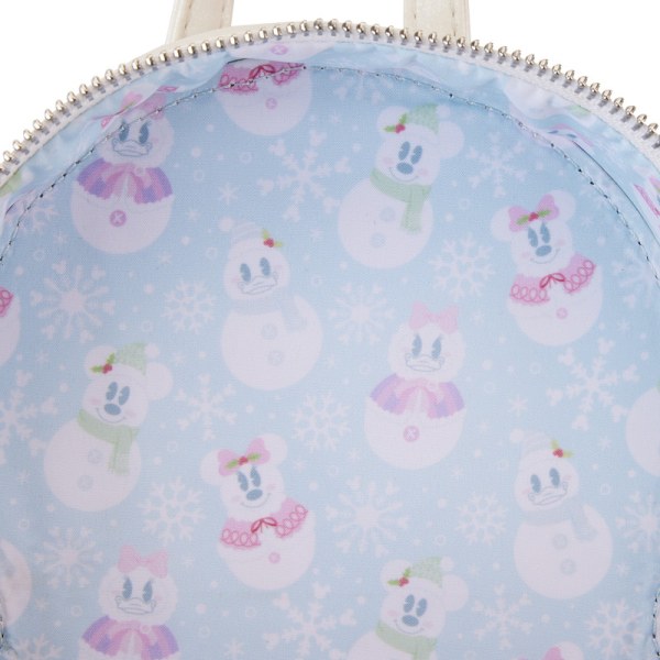 MINI RUGZAK Mickey en Minnie Sneeuwman - DISNEY LOUNGEFLY