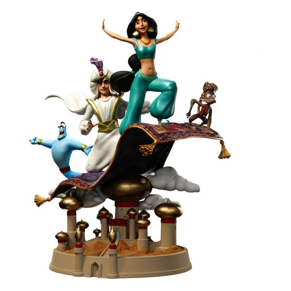 Aladdin en Jasmine Deluxe Art Scale - Disney