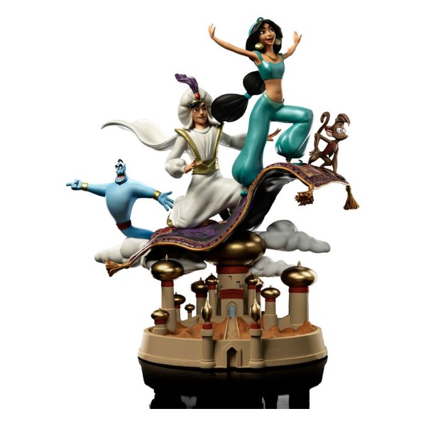 Aladdin en Jasmine Deluxe Art Scale - Disney