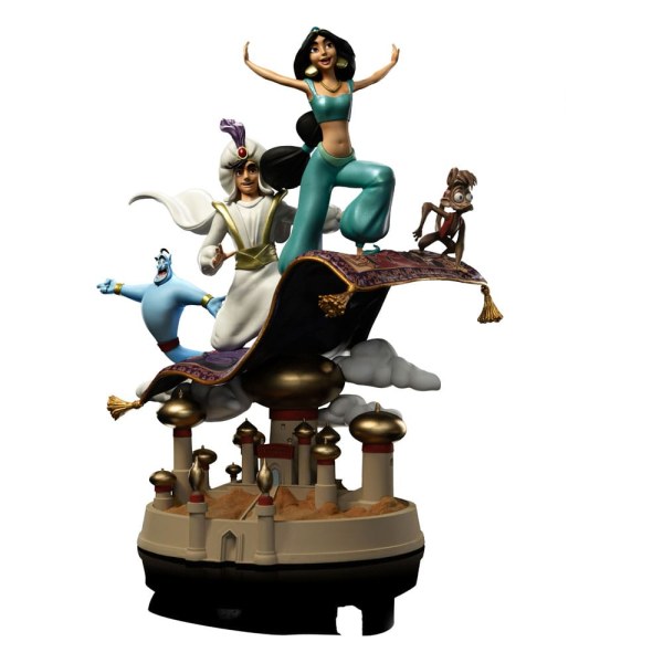 Aladdin en Jasmine Deluxe Art Scale - Disney