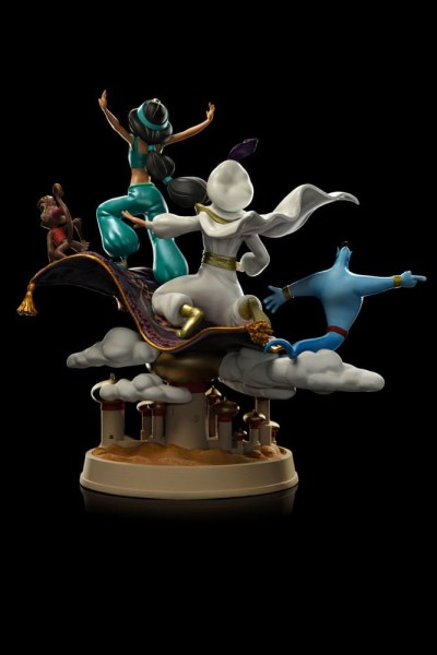 Aladdin en Jasmine Deluxe Art Scale - Disney