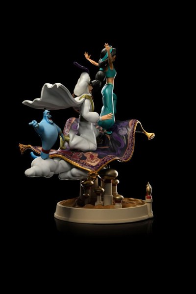 Aladdin en Jasmine Deluxe Art Scale - Disney