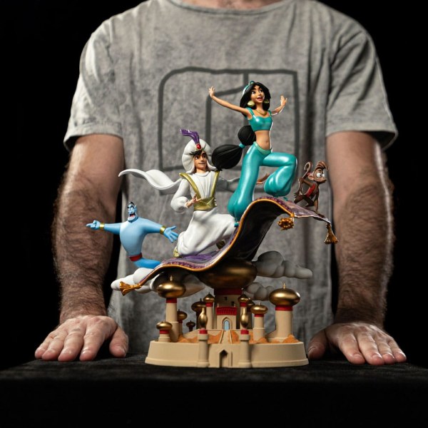 Aladdin en Jasmine Deluxe Art Scale - Disney