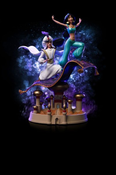 Aladdin en Jasmine Art Scale - Disney