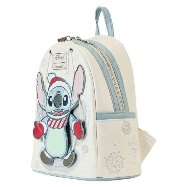 MINI RUGZAK Stitch Holiday Angel - DISNEY LOUNGEFLY