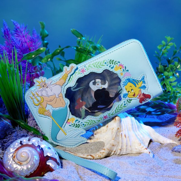 Lenzichtig portemonnee De Kleine Meermin - DISNEY LOUNGEFLY