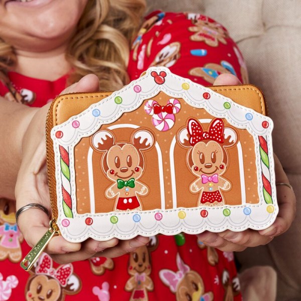 Mickey en zijn vrienden Gingerbread House PORTEFEUILLE - DISNEY LOUNGEFLY