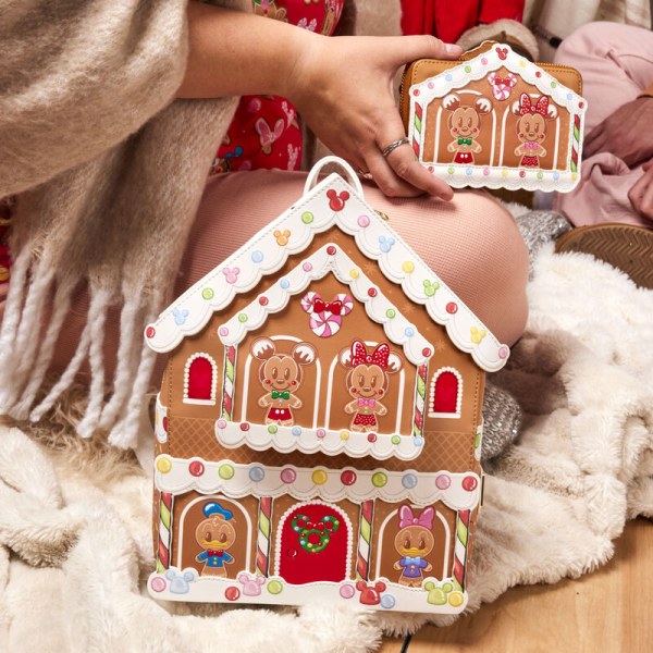 Mickey en zijn vrienden Gingerbread House PORTEFEUILLE - DISNEY LOUNGEFLY