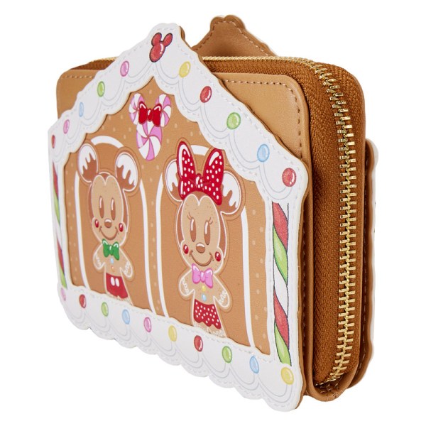 Mickey en zijn vrienden Gingerbread House PORTEFEUILLE - DISNEY LOUNGEFLY