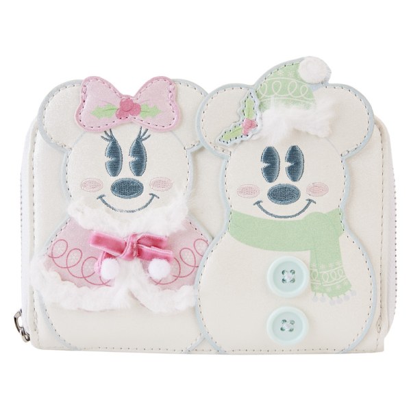Mickey en Minnie Sneeuwpop PORTEFEUILLE - DISNEY LOUNGEFLY
