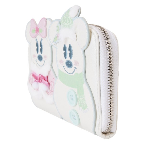 Mickey en Minnie Sneeuwpop PORTEFEUILLE - DISNEY LOUNGEFLY