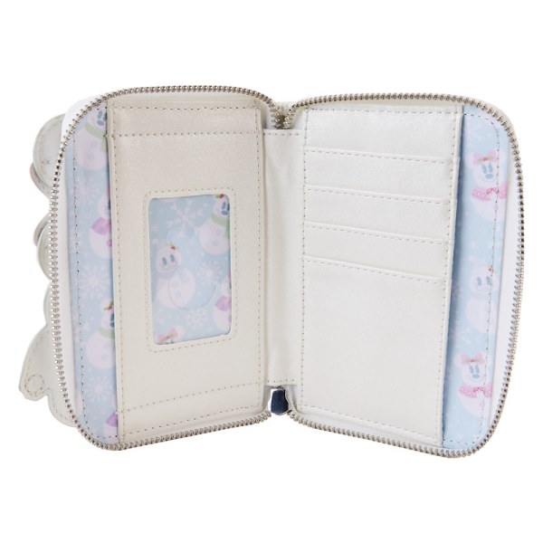 Mickey en Minnie Sneeuwpop PORTEFEUILLE - DISNEY LOUNGEFLY