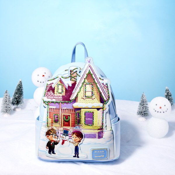 MINI RUGZAK Lichtgevend huis daarboven - DISNEY LOUNGEFLY