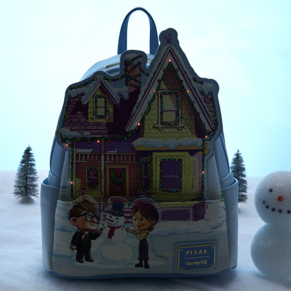 MINI RUGZAK Lichtgevend huis daarboven - DISNEY LOUNGEFLY