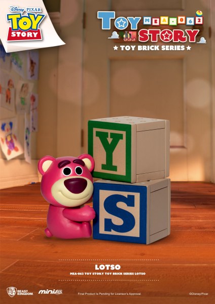 PAKKET VAN 8 BEELDJES TOY STORY - DISNEY-PIXAR MINI EGG ATTACK