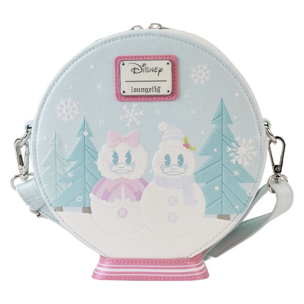 SCHOUDEDTASSEN Mickey & Minnie Sneeuwbol - DISNEY LOUNGEFLY