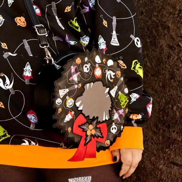 SCHOUDEDTASSEN Nightmare Before Christmas Wreath Lichtslingers - DISNEY LOUNGEFLY