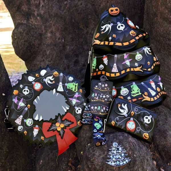 SCHOUDEDTASSEN Nightmare Before Christmas Wreath Lichtslingers - DISNEY LOUNGEFLY