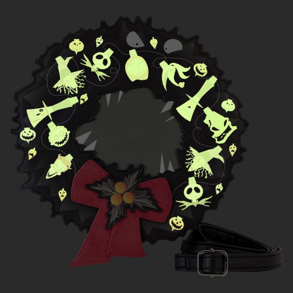 SCHOUDEDTASSEN Nightmare Before Christmas Wreath Lichtslingers - DISNEY LOUNGEFLY