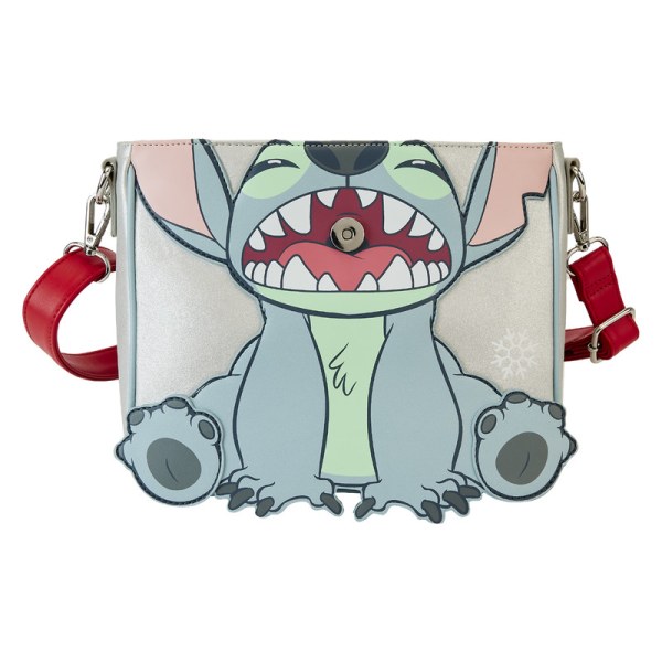 SCHOUDEDTASSEN Stitch Holiday Glitter - DISNEY LOUNGEFLY
