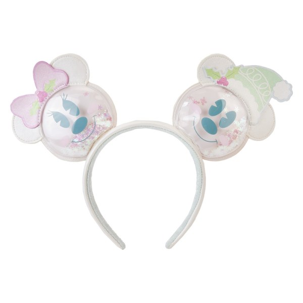 MICKEY EN MINNIE SNEEUWMAN HAARBAND - DISNEY LOUNGEFLY