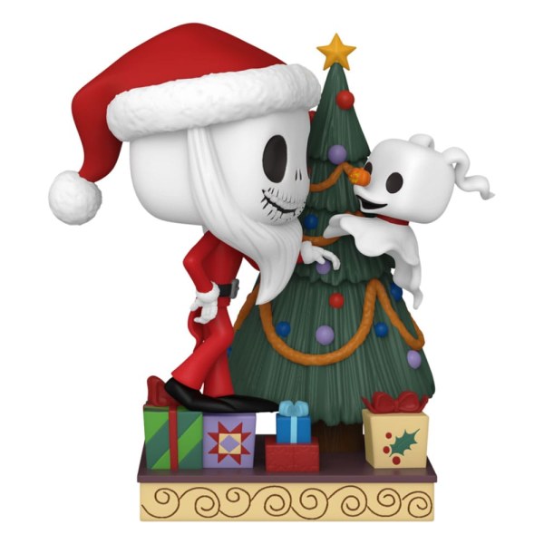 Funko POP! Deluxe 1386 - The Nightmare Before Christmas 30th - Jack & Zero met de boom