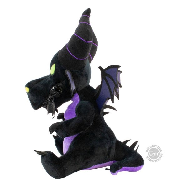 Maleficent knuffel met mond met rits - Disney Doornroosje