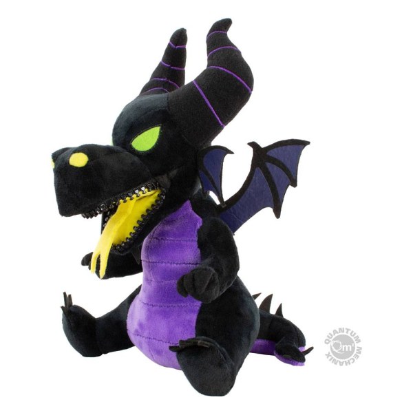 Maleficent knuffel met mond met rits - Disney Doornroosje