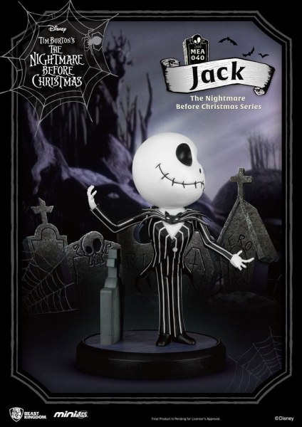 Set van 6 Nightmare Before Christmas beeldjes - Disney Mini Egg Attack