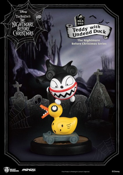Set van 6 Nightmare Before Christmas beeldjes - Disney Mini Egg Attack