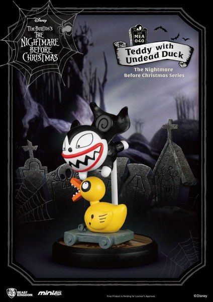 Set van 6 Nightmare Before Christmas beeldjes - Disney Mini Egg Attack