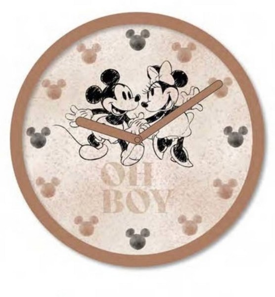 Mickey en Minnie Disney wandklok