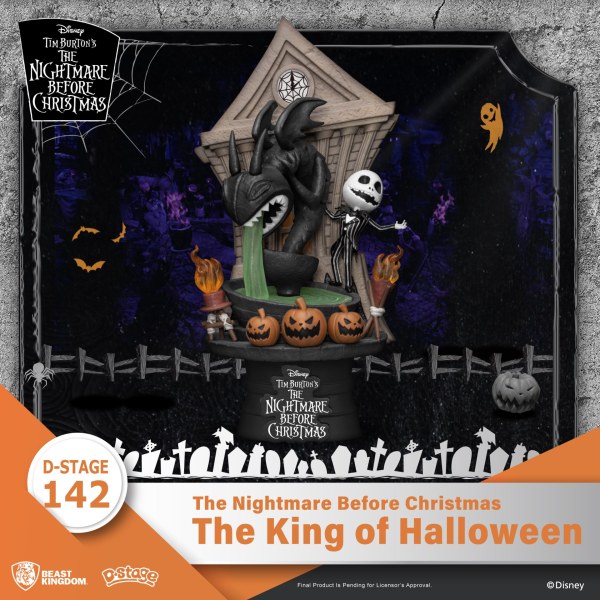 DIORAMA De koning van Halloween Nightmare Before Christmas – DISNEY D-STAGE