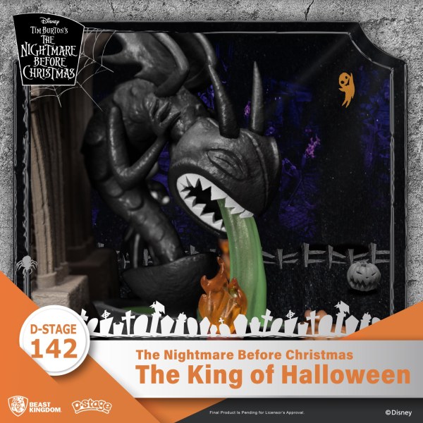 DIORAMA De koning van Halloween Nightmare Before Christmas – DISNEY D-STAGE