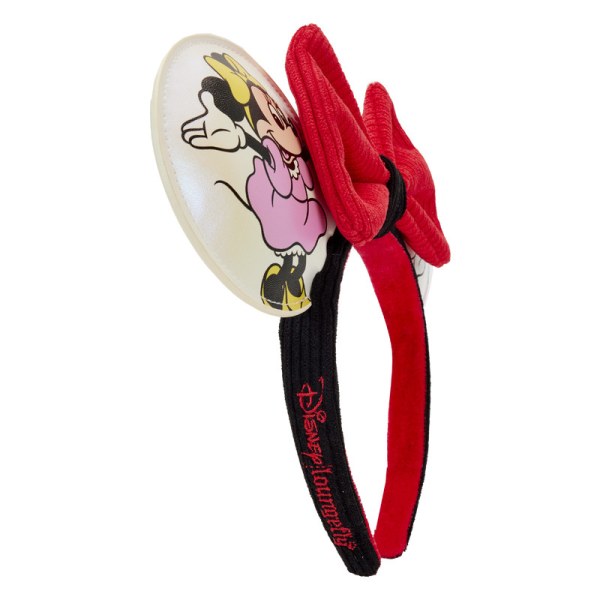 MINI RUGZAK Disney 100 Iriserende Mickey en Vrienden met Haarband - DISNEY LOUNGEFLY