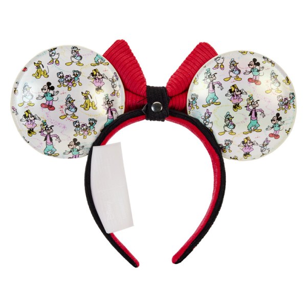 MINI RUGZAK Disney 100 Iriserende Mickey en Vrienden met Haarband - DISNEY LOUNGEFLY
