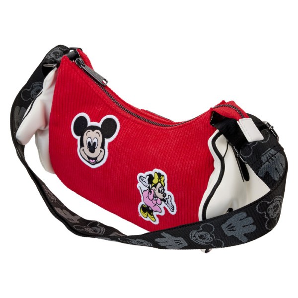 Disney 100 Mickey &amp; Minnie Glove SCHOUDEDTASSEN - DISNEY LOUNGEFLY