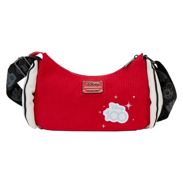 Disney 100 Mickey &amp; Minnie Glove SCHOUDEDTASSEN - DISNEY LOUNGEFLY